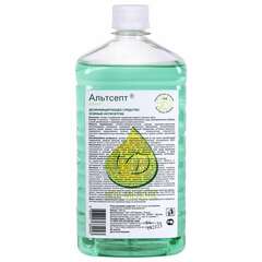  Антисептик для рук и поверхностей спиртосодержащий (70%) 1 л альтсепт, дезинфицирующий, жидкость, крышка | Антисептики для рук и поверхностей