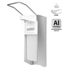  Дозатор локтевой для антисептика и дезинфицирующих средств, с еврофлаконом 1 л, laima, металл, 605707 | Дозаторы локтевые для мыла и антисептиков