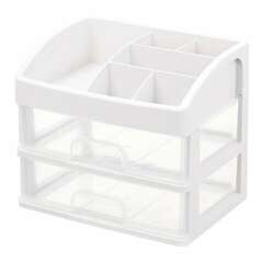  Органайзер для хранения косметики, канцтоваров, мелочей два уровня, 20х17х23,5 см, daswerk, 608478 | Органайзеры бытовые для хранения