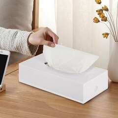  Диспенсер для косметических салфеток laima classic, настольный/настенный, пластиковый, белый, 605392 | Диспенсеры для салфеток настольные