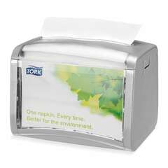  Диспенсер для салфеток tork (система n4) xpressnap, настольный, серый, 272613 | Диспенсеры для салфеток настольные