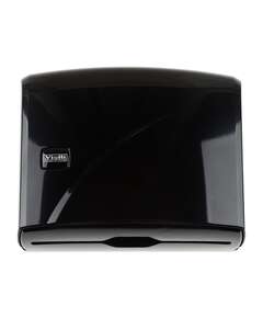  Диспенсер для бумажных полотенец черный vialli k1b | Диспенсеры для бумажных полотенец