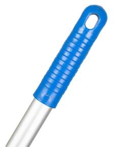  Алюминиевая рукоятка с резьбой nv 130 см синяя nv-138b | Рукоятки для швабры