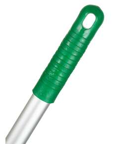  Алюминиевая рукоятка с резьбой nv 130 см зеленая nv-138g | Рукоятки для швабры