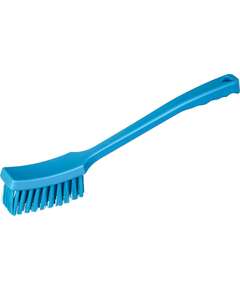  Щётка с длинной ручкой жёсткий ворс 410 мм синяя nv-02610-3b | Щётки