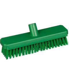  Щетка для пола жесткий ворс 300 мм зеленая nv-05020-2g | Щётки