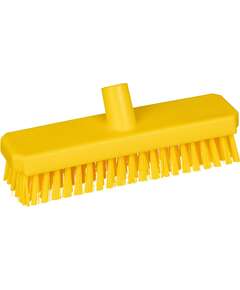  Щетка для пола жесткий ворс 300 мм желтая nv-05020-6y | Щётки