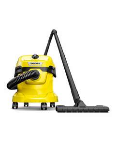  Пылесос хозяйственный karcher wd 2 plus, мусоросборник 12 л, мощность 1000 вт, желтый, 1.628-000.0 | Пылесосы промышленные