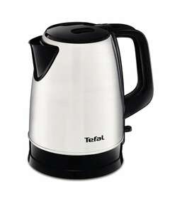  Чайник tefal ki150d30, 1,7 л, 2400 вт, закрытый нагревательный элемент, сталь, серебристый, 7211001458 | Чайники