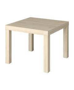  Стол журнальный "лайк" аналог ikea (550х550х440 мм), дуб светлый | Столы журнальные и сервировочные
