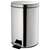  Урна мусорная с педалью nv 12 л хром nv-bin12l | Урны-пепельницы