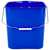  Ведро универсальное 25 л, синее, подходит для уборочных тележек, уборки, хранения, пластик, 609756, 25ec/6 | Ведра хозяйственные