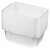  Одноразовый контейнер 1000 мл, комплект 100 шт., без крышки, 186х132 мм, прозрачные, пп, юпласт, юупм3321 | Контейнеры одноразовые