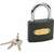  Замок навесной, ширина 60 мм, чугун, дужка d-8,4 мм, английский, 3 ключа, в блистере, 79-0006 | Замки навесные