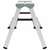  Стремянка алюминиевая двухсторонняя 2х2 ступени, высота площадки 0,43 м, до 150 кг, вес 1,8 кг, новая высота, 1120202 | Лестницы и стремянки
