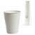  Стакан одноразовый бумажный 300/430 мл, d 90 мм, комплект 50 шт., однослойные, белые, холодное/горячее, формация, hb90-430-0000-50 | Стаканы и чашки одноразовые