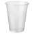  Стакан одноразовый особо плотный, 200 мл, пластиковый, "премиум", прозрачный, полипропилен, комплект 200 шт., 607740 | Стаканы и чашки одноразовые