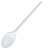  Ложка чайная одноразовая пластиковая 125 мм, белая, комплект 100 шт., бюджет, laima, 600948 | Ложки и размешиватели одноразовые