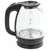  Чайник sonnen kt-1786, 1,7 л, 2200 вт, закрытый нагревательный элемент, стекло, 453422 | Чайники