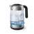  Чайник philips hd9339/80, 1,7 л, 2200 вт, закрытый нагревательный элемент, стекло, серебристый | Чайники