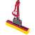  Швабра самоотжимная, роликовый отжим, насадка pva 27 см, телескопический черенок 70-125 см, laima, 603596 | Швабры для пола