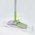  Швабра с флаундером 40 см, телескопический черенок 120 см, резьба 1,6 см, микрофибра/абразив (тип к), любаша, 605029 | Швабры для пола