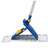  Швабра с флаундером 40 см, черенок 120 см, резьба 1,6 см, моп микрофибра/абразив, карманы (тип к), laima, 601461 | Швабры для пола