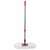  Швабра-рамка для сухой уборки, 40 см, телескопический черенок из нержавеющей стали 125 см, моп хлопок, laima, 603605 | Швабры для пола