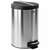  Ведро-контейнер для мусора (урна) с педалью laima "modern", 12 л, матовое, нержавеющая сталь, со съемным внутренним ведром, 232264 | Контейнеры и ведра для мусора