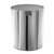  Ведро для мусора с педалью, усиленное, титан, 15 литров, нержавеющая сталь, хром | Контейнеры и ведра для мусора