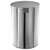  Ведро для мусора с педалью, усиленное, титан, 10 литров, кольцо под мешок, нержавеющая сталь, хром | Контейнеры и ведра для мусора