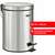  Ведро-контейнер для мусора (урна) с педалью laima "classic", 12 л, зеркальное, нержавеющая сталь, со съемным внутренним ведром, 232261 | Контейнеры и ведра для мусора