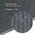  Коврик входной ворсовый влаго-грязезащитный 60х90 см, толщина 7 мм, ребристый, серый, laima, 602867 | Коврики входные грязезащитные