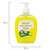  Мыло-крем жидкое 500 г золотой идеал "лимон", с антибактериальным эффектом, дозатор, 606786 | Мыло жидкое