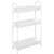  Этажерка "ладья-13" офисно-бытовая 3 яруса, металл, белая, 43х17х75,5 см, э 399 б | Тележки офисно-бытовые