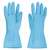  Перчатки многоразовые нитриловые laima гипоаллергенные, х/б напыление, прочные, размер xl (очень большой), синие, вес 40 г, 605000 | Перчатки латексные, виниловые и резиновые