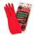  Перчатки многоразовые латексные длинная манжета 25 см красные, размер m (средний), вес 80 г, кп, 133332 | Перчатки латексные, виниловые и резиновые