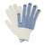  Перчатки хлопчатобумажные, комплект 5 пар, 7 класс, 65-67 г, 216 текс, пвх точка, laima "профи" xl, белые, 604472 | Перчатки и рукавицы хлопчатобумажные