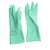  Перчатки латексные кщс, сверхпрочные, плотные, хлопковое напыление, размер 7 s, малый, зеленые, hq profiline, 73580 | Перчатки латексные, виниловые и резиновые