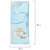  Бахилы из спанбонда низкие комплект 80 штук (40 пар), 25 г/м2 гекса, голубые | Бахилы