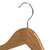  Вешалки-плечики, размер 48-50, комплект 3 шт., деревянная, клипсы для брюк, цвет сосна, brabix "стандарт", 601170 | Вешалки-плечики