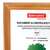  Рамка 15х20 см, дерево, багет 18 мм, brauberg "hit", канадская сосна, стекло, подставка, 390020 | Рамки для дипломов, сертификатов, грамот, фотографий