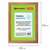  Рамка 21х30 см, дерево, багет 18 мм, brauberg "hit", темная вишня, стекло, 390257 | Рамки для дипломов, сертификатов, грамот, фотографий