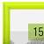  Рамка 15х21 см небьющаяся, багет 17,5 мм, пластик, brauberg "colorful", салатовая, 391243 | Рамки для дипломов, сертификатов, грамот, фотографий