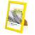  Рамка 15х21 см небьющаяся, багет 17,5 мм, пластик, brauberg "colorful", желтая, 391245 | Рамки для дипломов, сертификатов, грамот, фотографий
