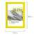  Рамка 15х21 см небьющаяся, багет 17,5 мм, пластик, brauberg "colorful", желтая, 391245 | Рамки для дипломов, сертификатов, грамот, фотографий