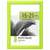  Рамка 15х21 см небьющаяся, багет 17,5 мм, пластик, brauberg "colorful", салатовая, 391243 | Рамки для дипломов, сертификатов, грамот, фотографий