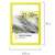  Рамка 21х30 см небьющаяся, багет 17,5 мм, пластик, brauberg "colorful", желтая, 391246 | Рамки для дипломов, сертификатов, грамот, фотографий