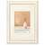  Рамка 21х30 см с паспарту 13х18 см, небьющаяся, аналог ikea, багет 26 мм, мдф, brauberg "zool", цвет слоновая кость, 391376 | Рамки для дипломов, сертификатов, грамот, фотографий