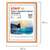  Рамка 30х40 см небьющаяся, комплект 2 шт., багет 17 мм, мдф под дерево, staff "carven", цвет светлое дерево, 391327 | Рамки для дипломов, сертификатов, грамот, фотографий